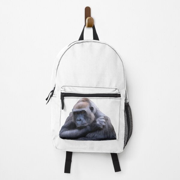 Artikelvorschau, Mürrischer Gorilla Poly Design entworfen und verkauft von ElijahKingArt.