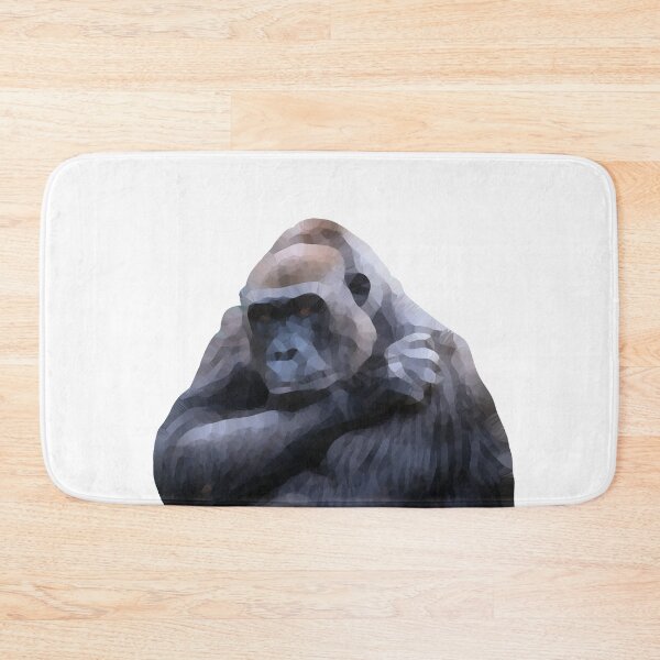 Artikelvorschau, Mürrischer Gorilla Poly Design entworfen und verkauft von ElijahKingArt.
