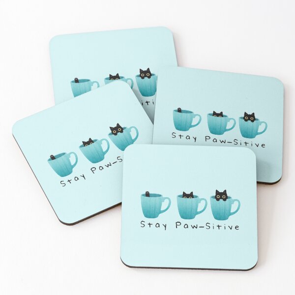 Item preview, Stay Paw-Sitive designed and sold by MA DESIGNS.