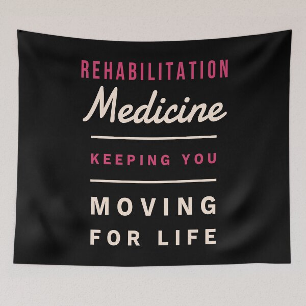 Artikelvorschau, Rehabilitationsmedizin. Halte dich fürs Leben in Bewegung. entworfen und verkauft von doctors-apparel.