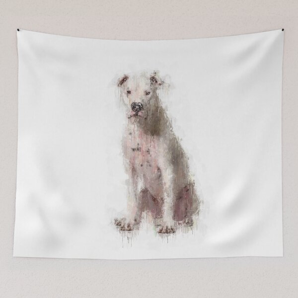 Item preview, Dogo Argentino | Animal Portraits designed and sold by Wallpacas.