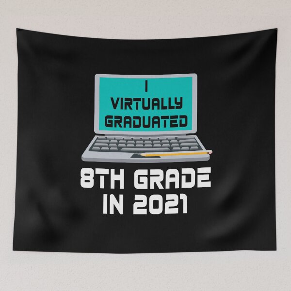 Item preview,  I Virtually Graduated 8TH GRADE IN 2021 designed and sold by MagicBoutique.