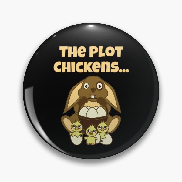Item preview, The Plot Chickens, Easter Bunny, Easter Eggs Chicks designed and sold by HomeConscious.
