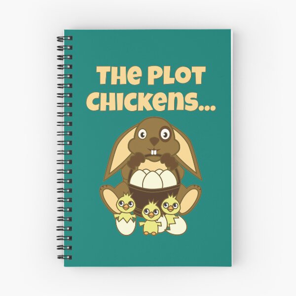 Item preview, The Plot Chickens, Easter Bunny, Easter Eggs Chicks designed and sold by HomeConscious.