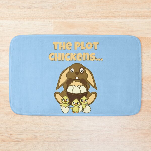 Item preview, The Plot Chickens, Easter Bunny, Easter Eggs Chicks designed and sold by HomeConscious.