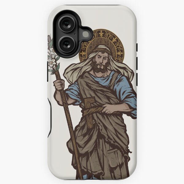 Item preview, Saint Joseph the Worker Phone Case designed and sold by BaritusCatholic.