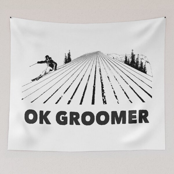 Aperçu de l'œuvre Ok Boomer Ok Groomer Ski créée et vendue par Esskay Designs.