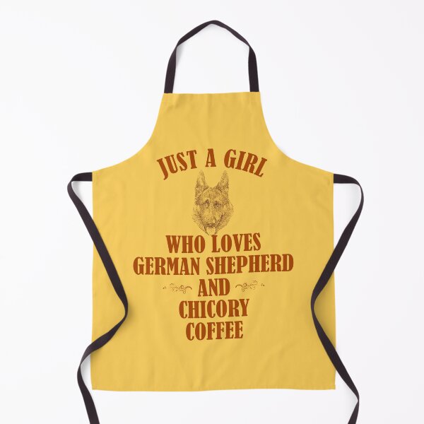 Item preview, Just a girl who loves German shepherd and chicory coffee designed and sold by Markotropoya22.