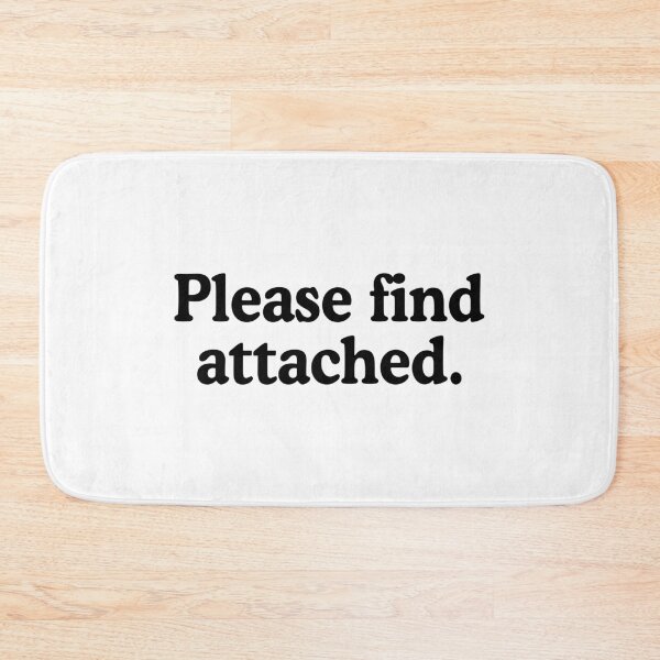 Item preview, Please Find Attached designed and sold by allysmar.