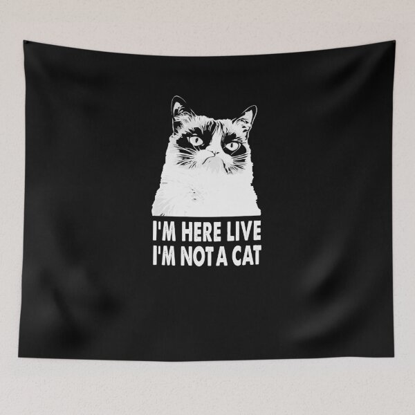 Item preview, i am not a cat designed and sold by larykingshop.