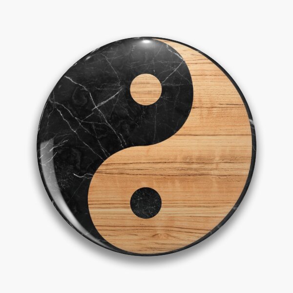 Item preview, Marble and wood ying and yang designed and sold by IONcreatION.