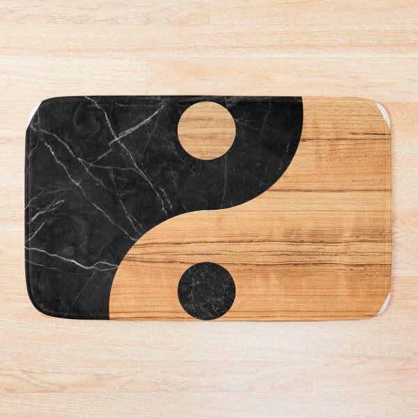 Item preview, Marble and wood ying and yang designed and sold by IONcreatION.