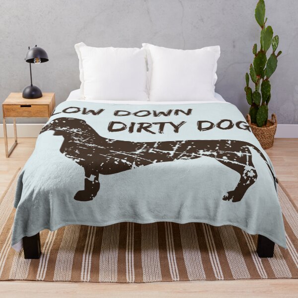 Item preview, Low Down Dirty Dog Dachshund Silhouette designed and sold by JoBella-Designs.