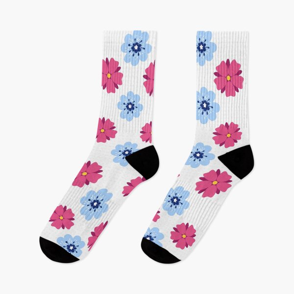 Aperçu de l'œuvre Fleurs roses et bleu ciel créée et vendue par Bluewave21.