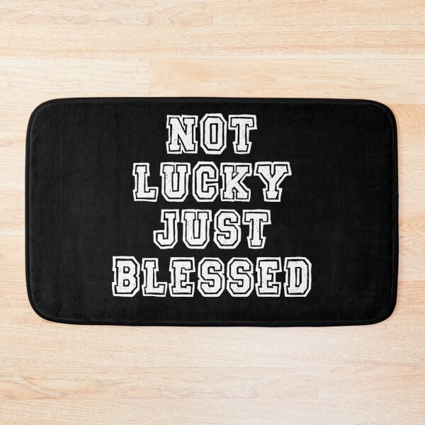 Item preview, Not lucky just blessed designed and sold by Mandala & More.