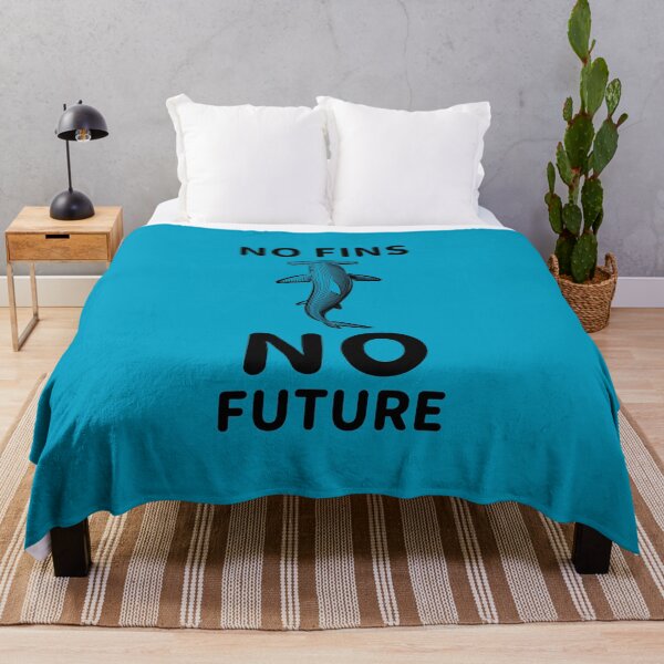 Item preview, No fins no future shark text designed and sold by Pajs.