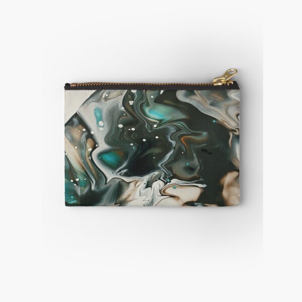 Item preview, Aqua Marine Black White Marble Art. designed and sold by BEyourself be.