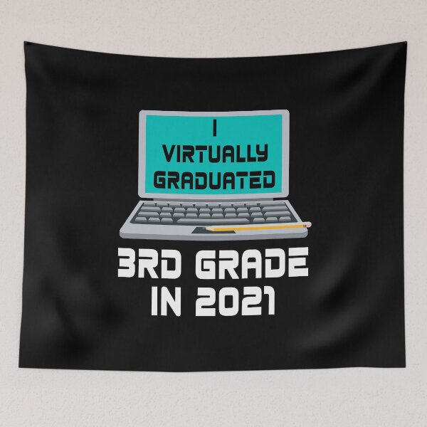 Item preview, I Virtually Graduated 3RD GRADE IN 2021 designed and sold by MagicBoutique.
