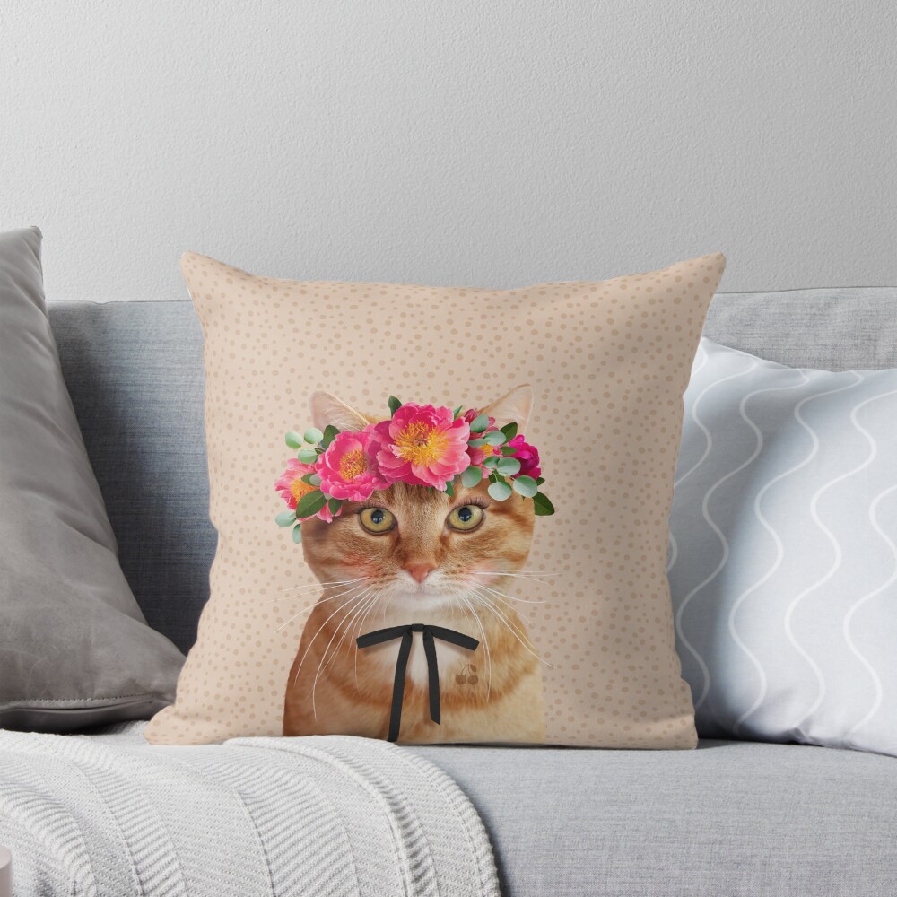 Item preview, Throw Pillow designed and sold by Catcherry.