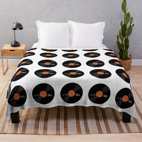 Item preview, MY LIFE SPINS AT 33 1/3 RPM designed and sold by DELAVdesign.