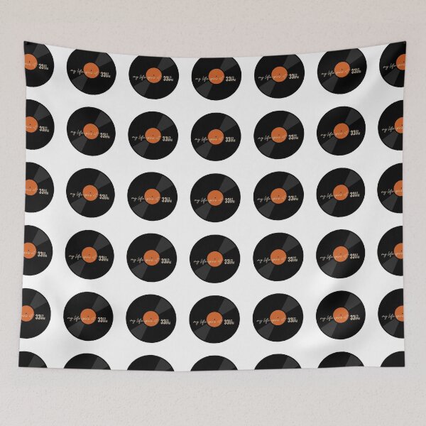 Item preview, MY LIFE SPINS AT 33 1/3 RPM designed and sold by DELAVdesign.
