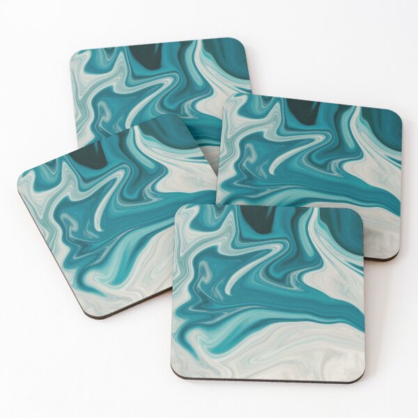 Item preview, Blue White Marble Art. designed and sold by BEyourself be.