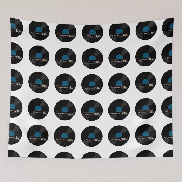Item preview, MY LIFE SPINS AT 33 1/3 RPM # 2 designed and sold by DELAVdesign.