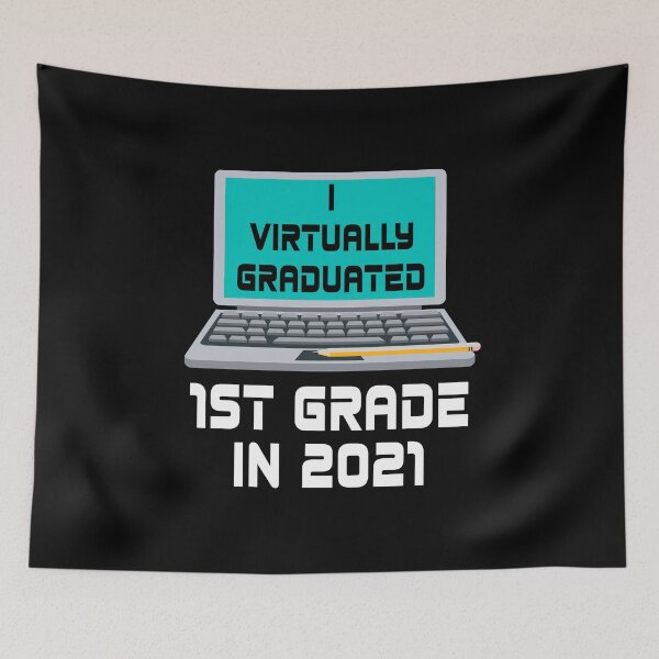 Item preview, I Virtually Graduated 1ST GRADE IN 2021 designed and sold by MagicBoutique.
