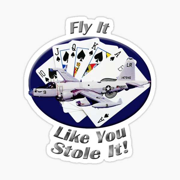 P2V Neptune Fly It Like You Stole It Sticker