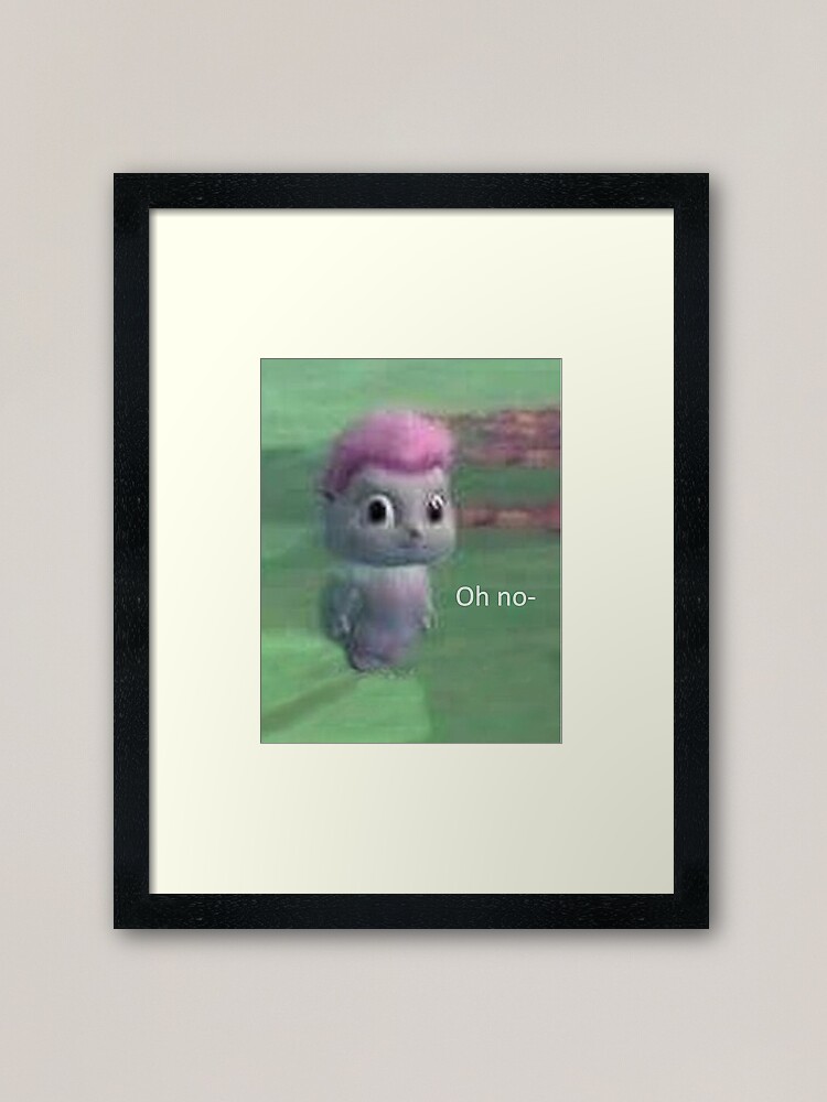 Bibble meme sticker & clothing + more Framed Art Print for Sale by anoukt