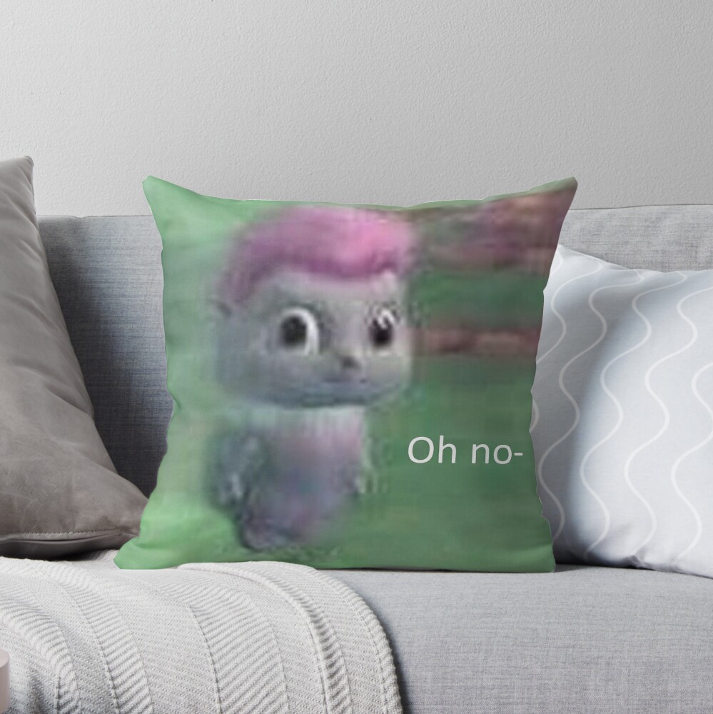 "Bibble meme sticker & clothing + more" Throw Pillow by anoukt | Redbubble