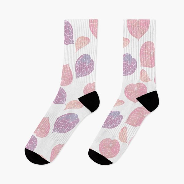 Item preview, Cotton candy leaves pattern designed and sold by RosanneCreates.