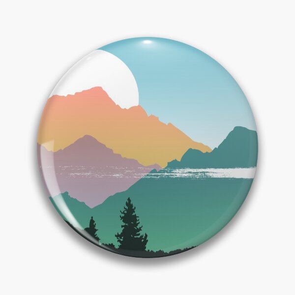 Item preview, Landscape dawn in the mountains designed and sold by Ranedel.