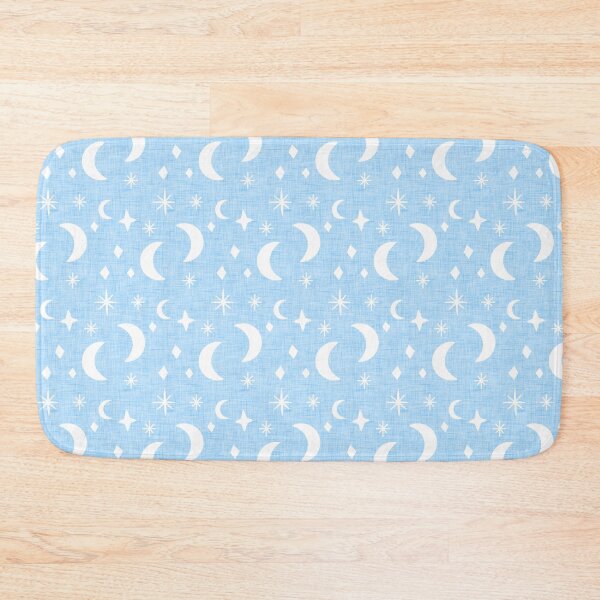 Item preview, moon and star light blue designed and sold by susycosta.