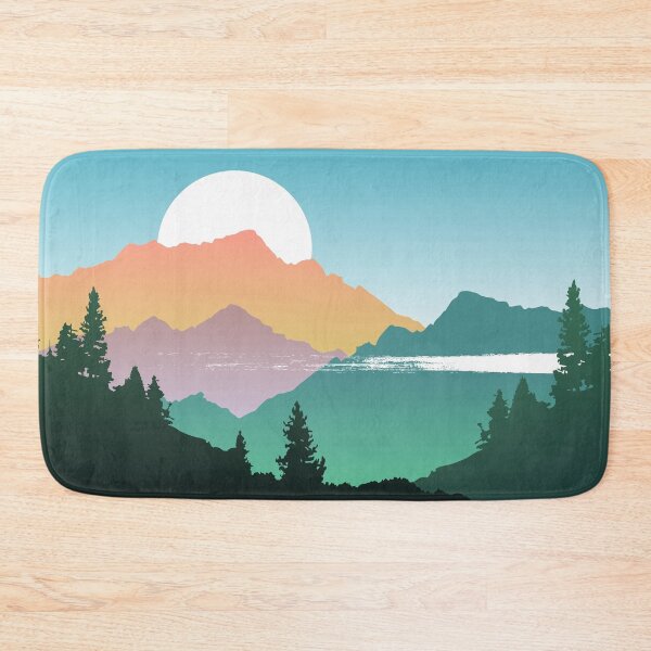 Item preview, Landscape dawn in the mountains designed and sold by Ranedel.