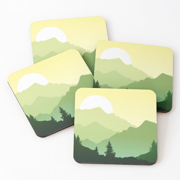 Item preview, Landscape dawn in the mountains designed and sold by Ranedel.