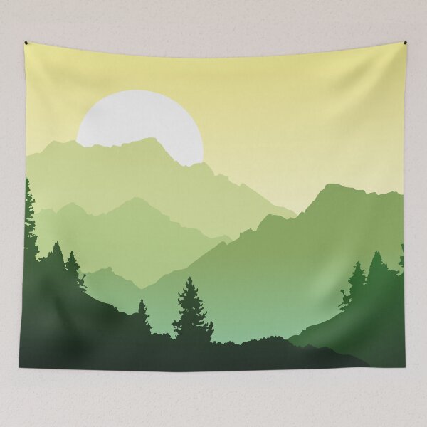 Item preview, Landscape dawn in the mountains designed and sold by Ranedel.
