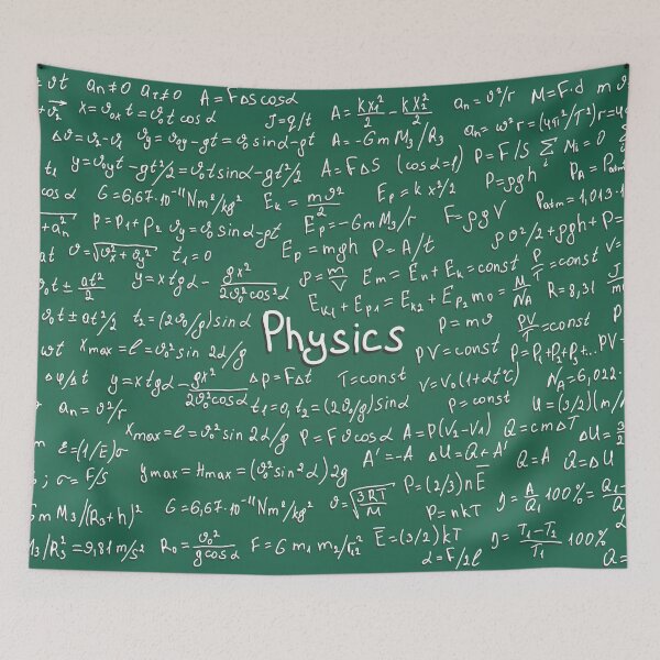 Item preview, Physics white formulas  designed and sold by Qitchup.