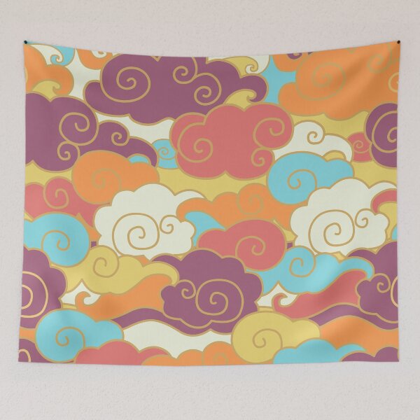 Item preview, Clouds are Fabulous! Dawn Sky cloud pattern designed and sold by REFCreative.