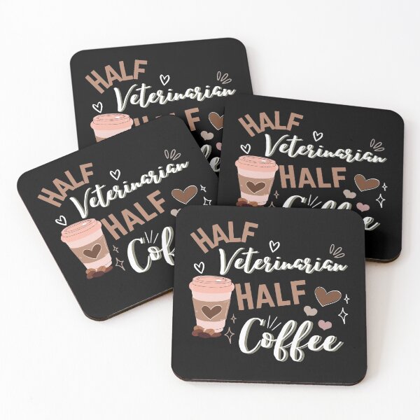 Item preview, Half veterinarian half coffee designed and sold by aryan10.