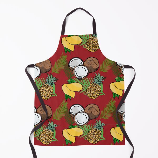 Item preview, Hawaii coconut pineapple mango Pattern designed and sold by 1707style.