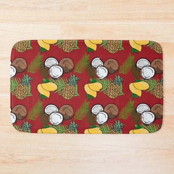 Item preview, Hawaii coconut pineapple mango Pattern designed and sold by 1707style.