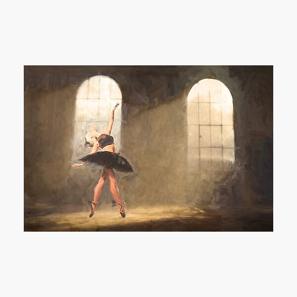 An Urban Ballerina Photographic Print