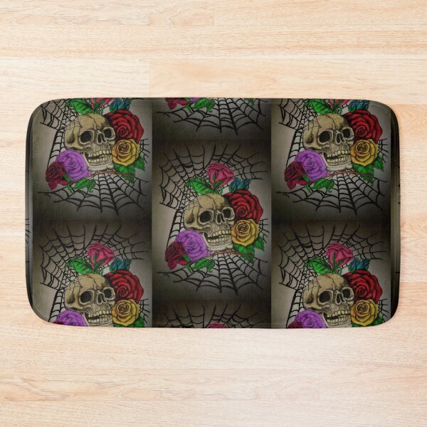 Item preview, Skulls and flowers designed and sold by Tees2C.