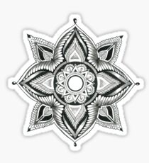 Sacred Geometry Lotus Sticker