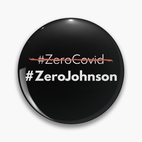 Item preview, Hashtag Zero Covid - Zero Johnson designed and sold by HashtagZone.