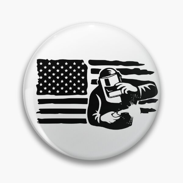 Item preview, Welding USA Flag  , American Welder  , Welding Steel Metal , Torch Mask Mechanic  , Ironworker  designed and sold by Golfpanu2020.