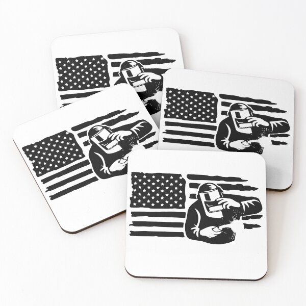 Item preview, Welding USA Flag  , American Welder  , Welding Steel Metal , Torch Mask Mechanic  , Ironworker  designed and sold by Golfpanu2020.