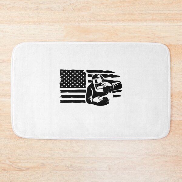 Item preview, Welding USA Flag  , American Welder  , Welding Steel Metal , Torch Mask Mechanic  , Ironworker  designed and sold by Golfpanu2020.