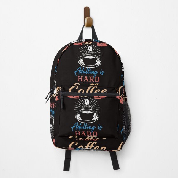 Item preview, COFFEE BECAUSE ADULTING IS HARERD designed and sold by Hussain Shirts.